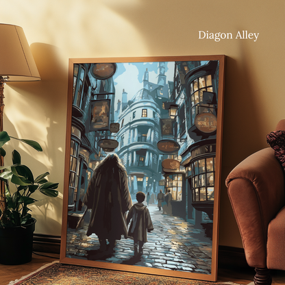 TuvArt™ Harry Potter Paintable Canvas