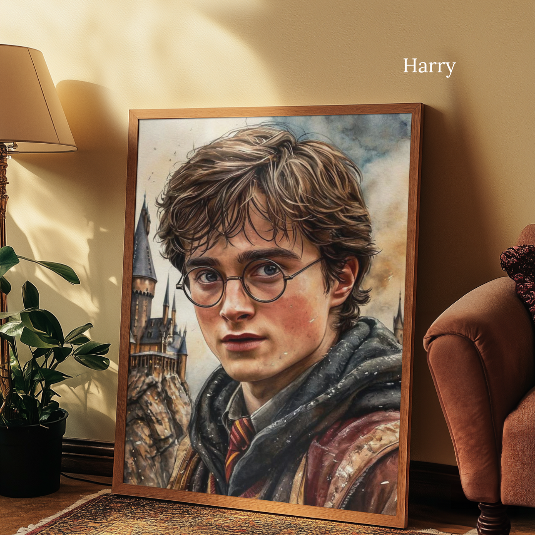 TuvArt™ Harry Potter Paintable Canvas